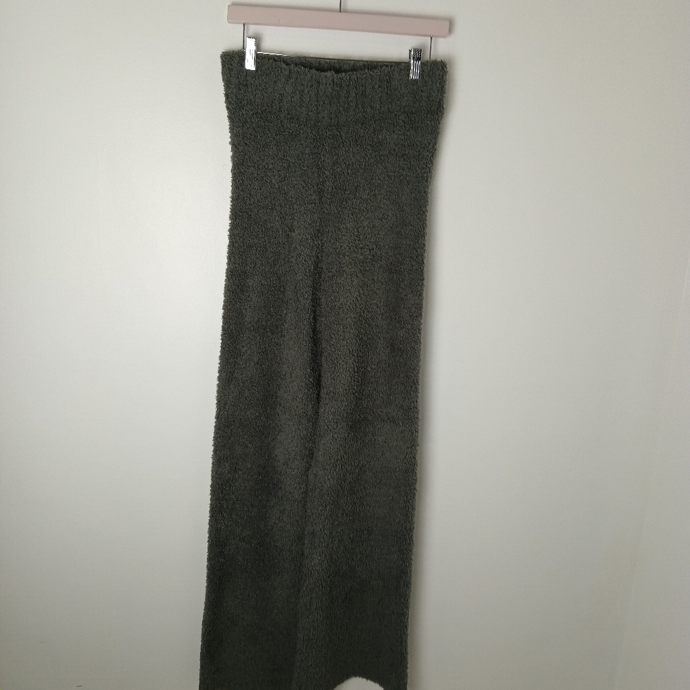 Skims Cozy Knit Pants Gray S/M